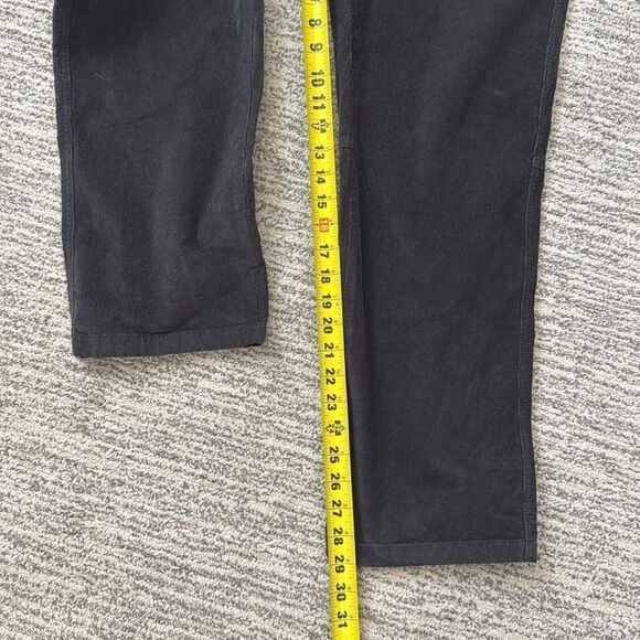 NWT FAHERTY STRETCH CORDUROY UTILITY JUMPSUIT IN WASHED BLACK Small - Picture 12 of 15